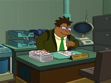 hermes futurama bureaucrat